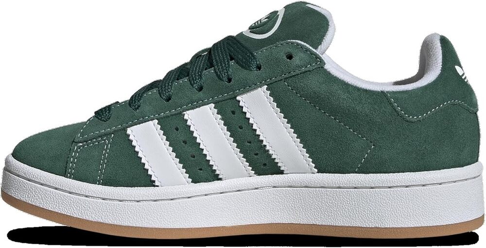 NWT Adidas unisex Campus '00s Athletic Shoe-Big Kid-Dark Green/White-SZ 4.5